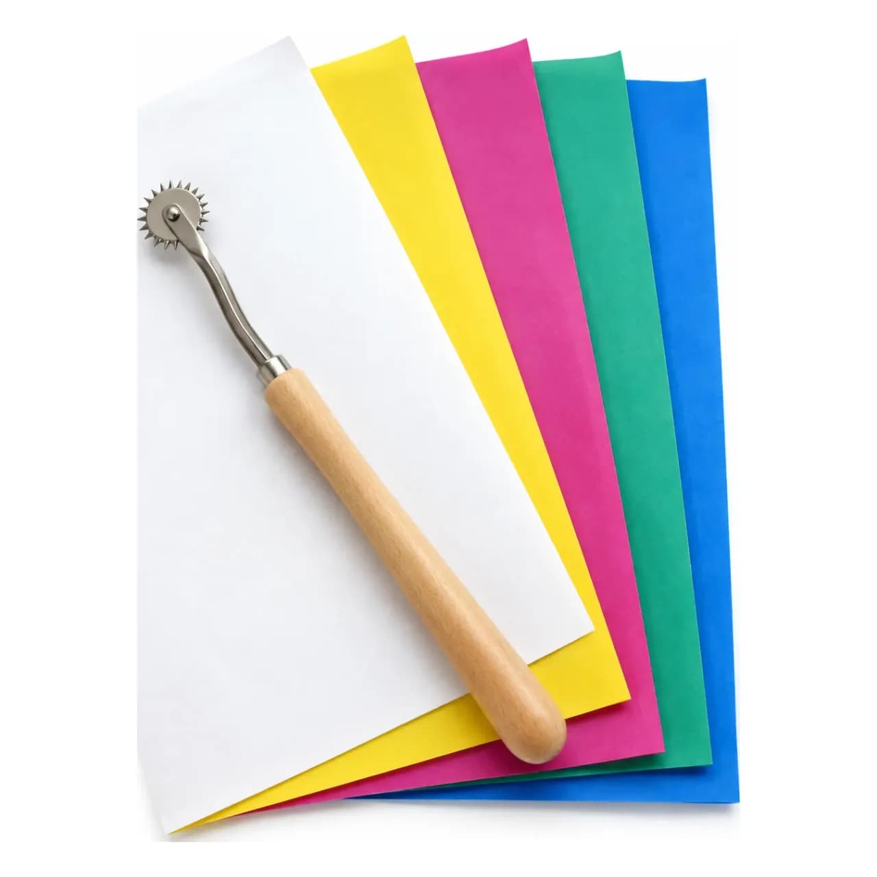 Pattern tracing wheel & carbon paper set — view 3