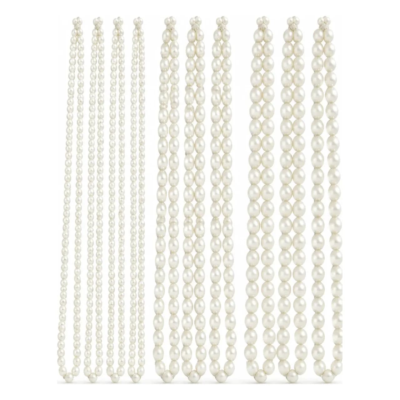 10 brins de perles nacrées — 4, 6 et 8 mm