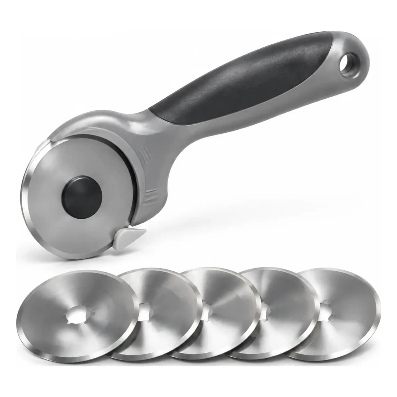Cutter rotatif 45 mm, lame droite + 5 lames de rechange — vue 3